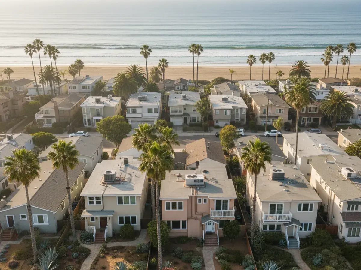 Coastal San Diego County neighborhood near Pacific Beach