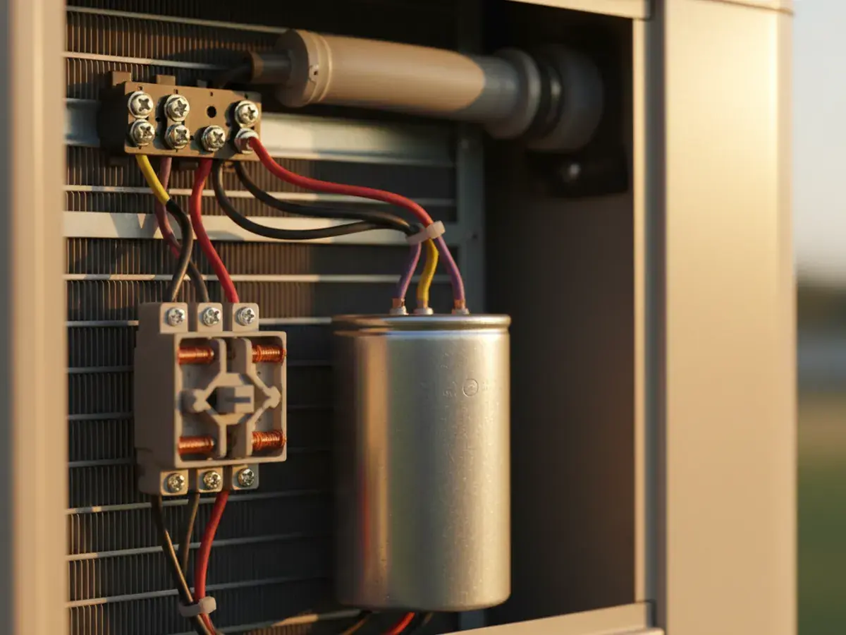 AC Tune-Up detail work by a licensed HVAC technician in Camp Pendleton, CA