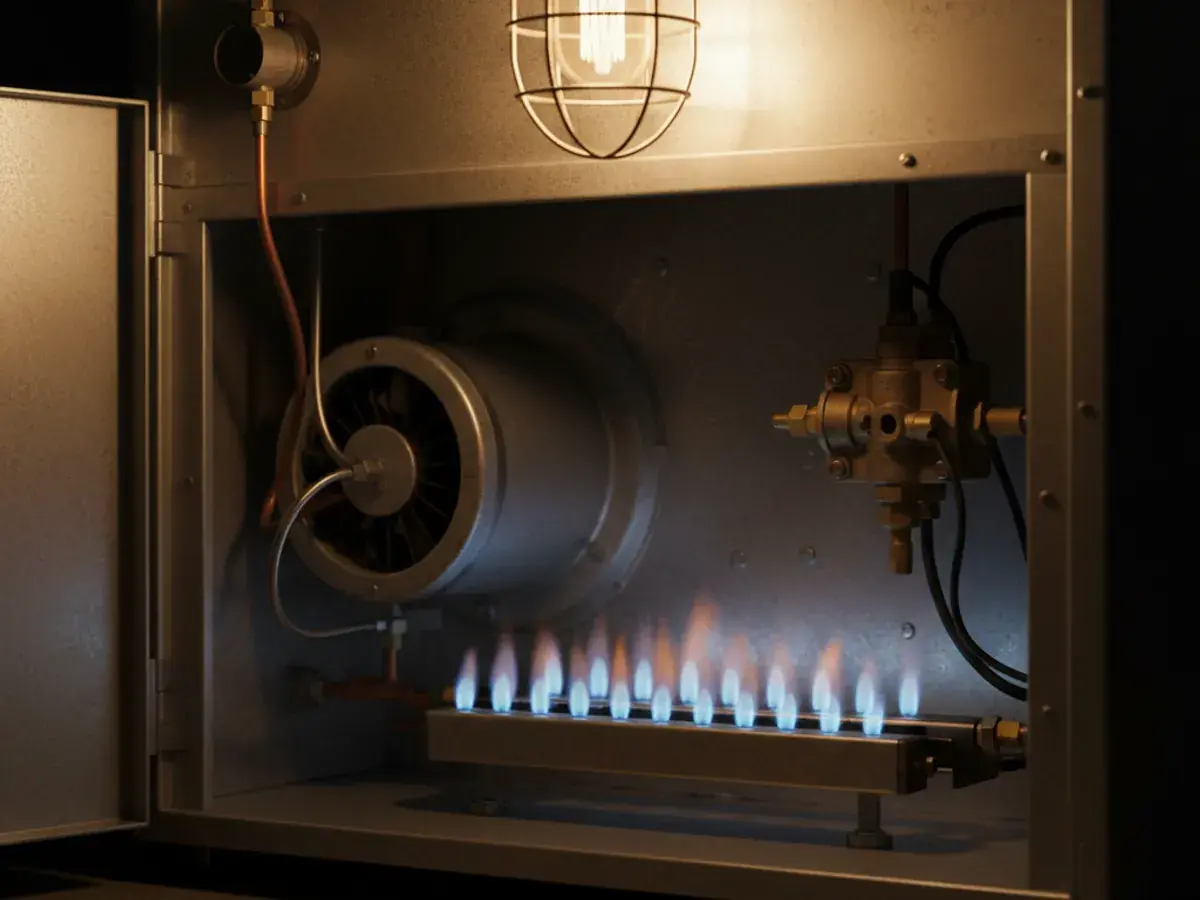 Furnace Repair detail work by a licensed HVAC technician in Mira Mesa, CA
