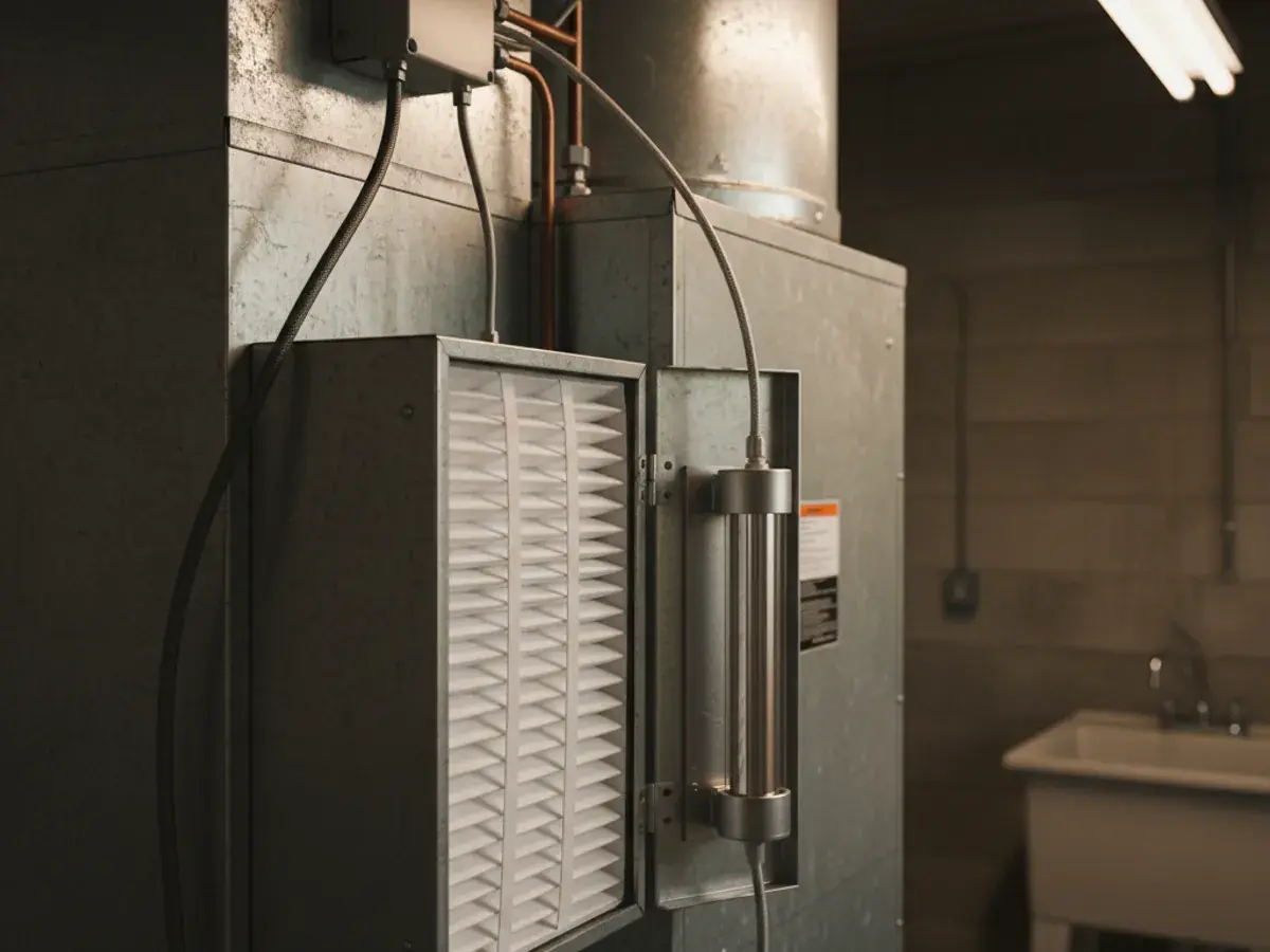 Air Quality detail work by a licensed HVAC technician in Camp Pendleton, CA